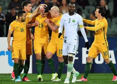 صعود عربستان و استرالیا به نیمه نهایی فوتبال انتخابی المپیک