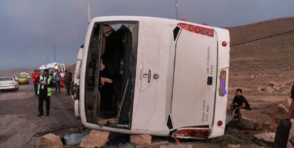 واژگونی اتوبوس راهیان نور در جاده اهواز ، شوش، 13 تن مصدوم واژگونی اتوبوس راهیان نور در جاده اهواز ، شوش، 13 تن مصدوم شدند