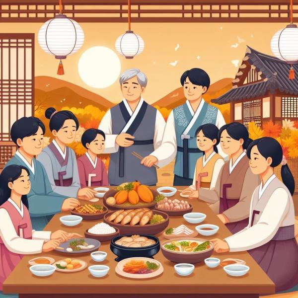 چوسئوک؛ جشن پاییزی برداشت محصول در کره